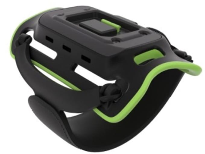Zebra Wrist Mount with Single Dial Strap, Large