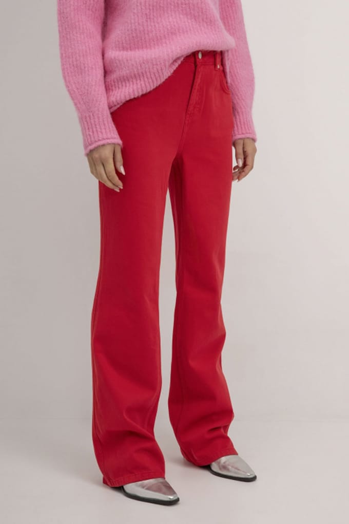 Josephine & Co Serge Pants Red Taglia: 42 | Pantaloni da completo Outlet | Donna | Rosso