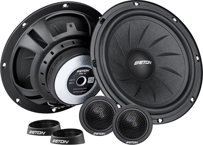 Eton PRA16 - Autospeaker - 16,5cm composet - 2 weg luidsprekers - 3 Ohm - 100 Watt - 92,3 dB