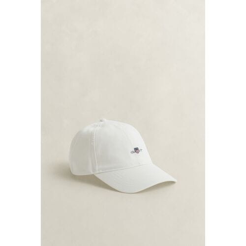 Gant Cap Small Shield Cotton Twill Eggshell / male