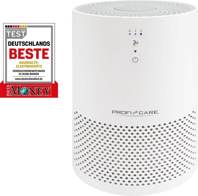 Profi-Care PC-LR 3075 Air purifier 20 m² White
