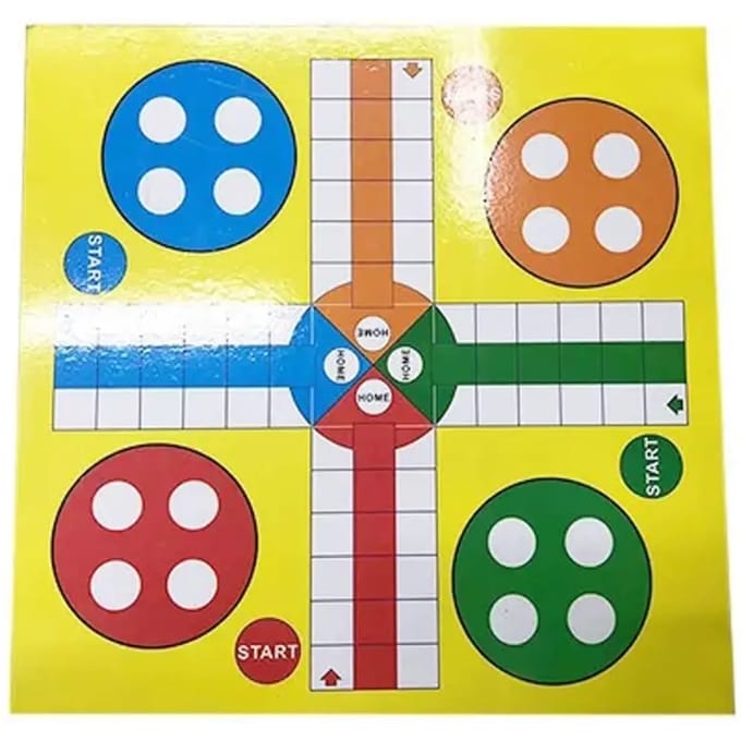 Bordspel Ludo-schaken