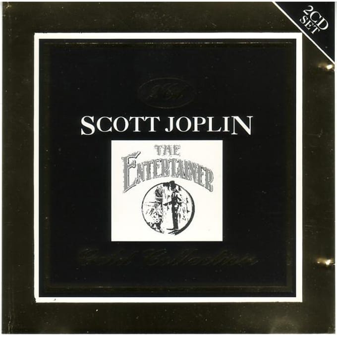 CD SCOTT JOPLIN - GOLD COLLECTION D2CD13 Deja2 1992 Japan Jazz Gebruikt gray