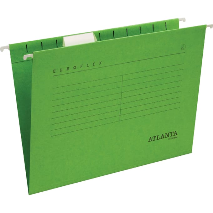 Hangmap Djois Euroflex recycled A4 V-bodem groen