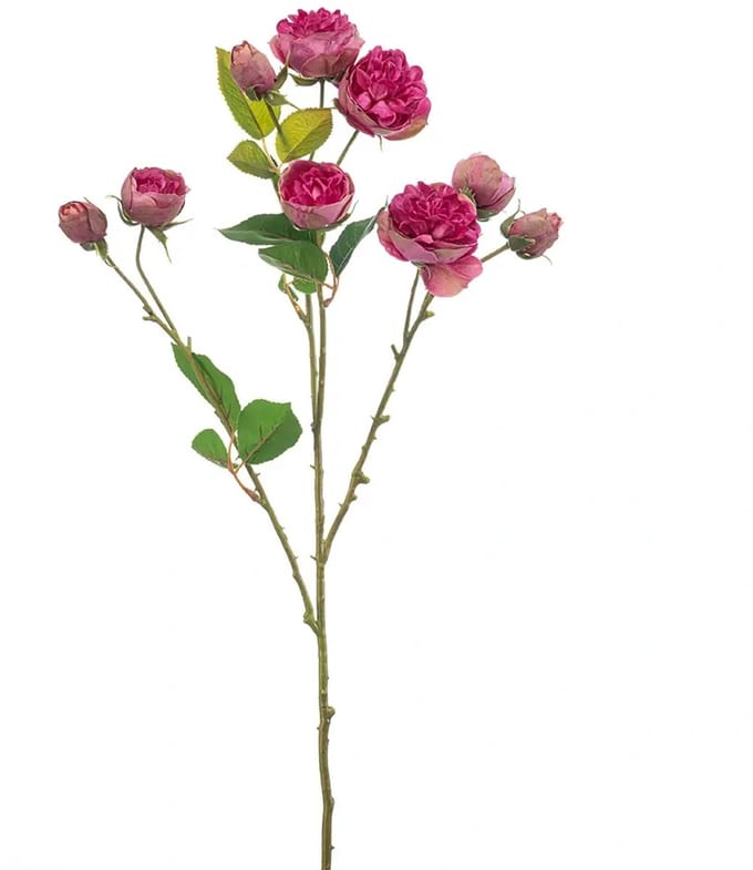 Kunstbloem Rose Mini Beauty - 65 cm