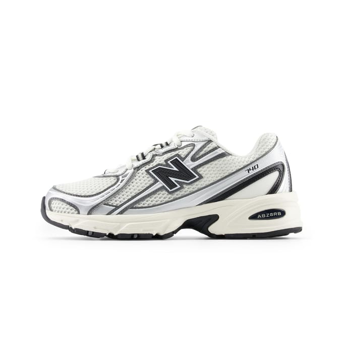New Balance 740 Zeezout Zwart Zilver Metallic 37.5 white