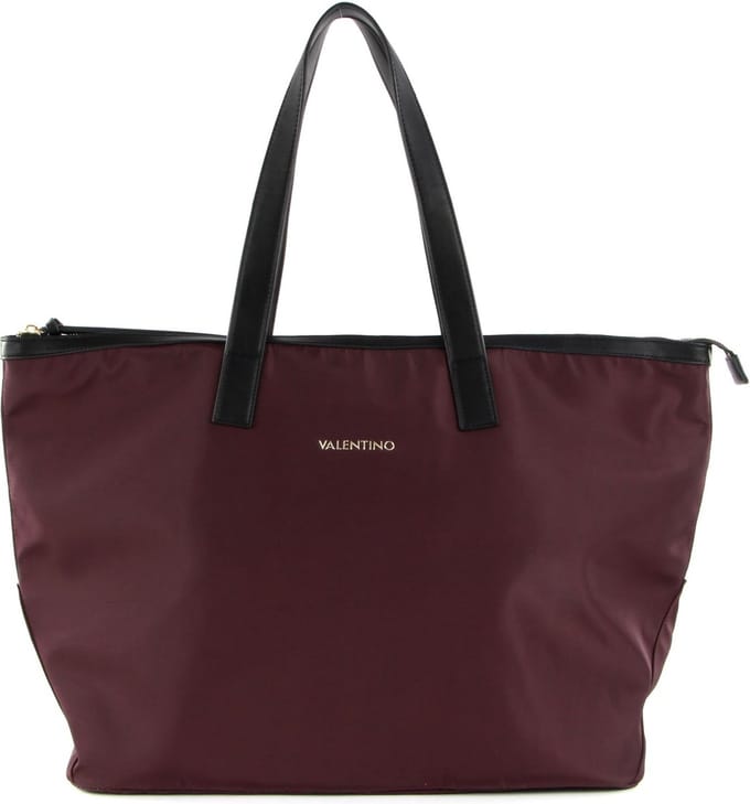 VALENTINO Schoudertas Shopper Marien Tote Vino Paars