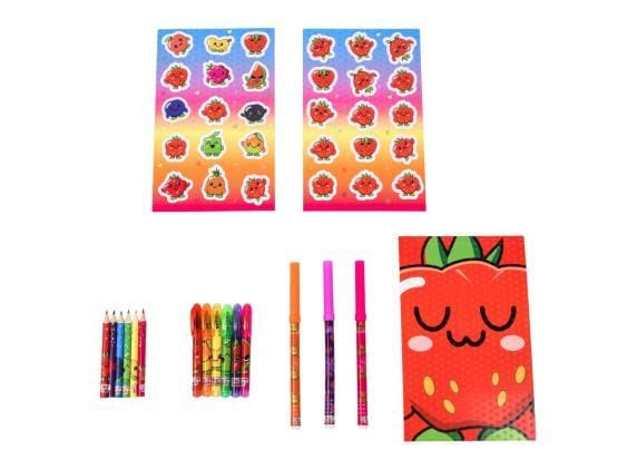 #FruitySquad Mega Stationery Set Schrijfgerief
