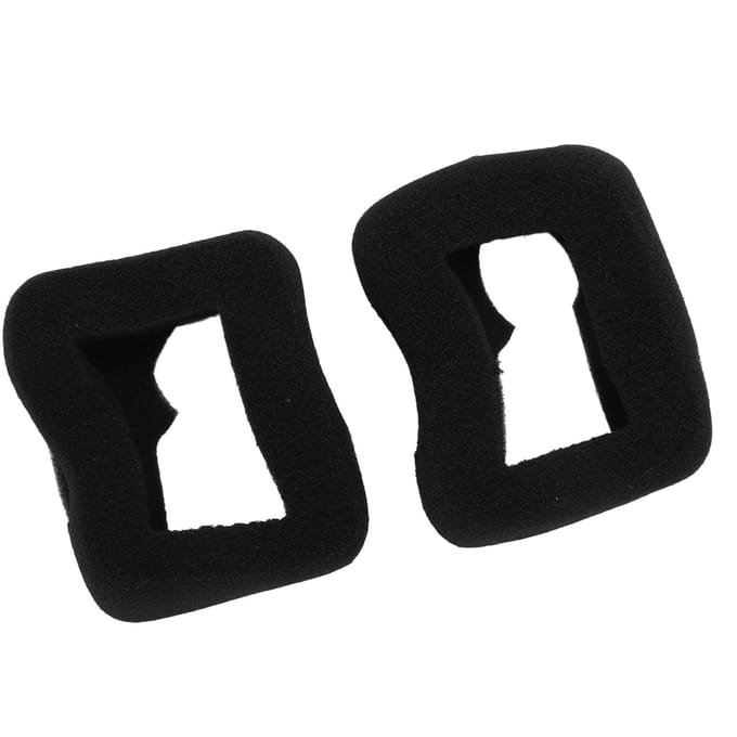 2 stuks Actiecamera Windscherm Behuizing Professioneel Geluidsreducerend Schuim Actiecamera black