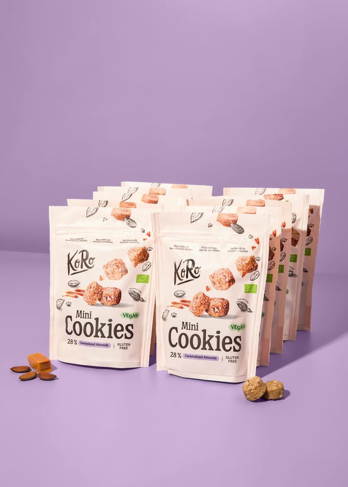 Mini cookies caramalized almond 10 x 150 g