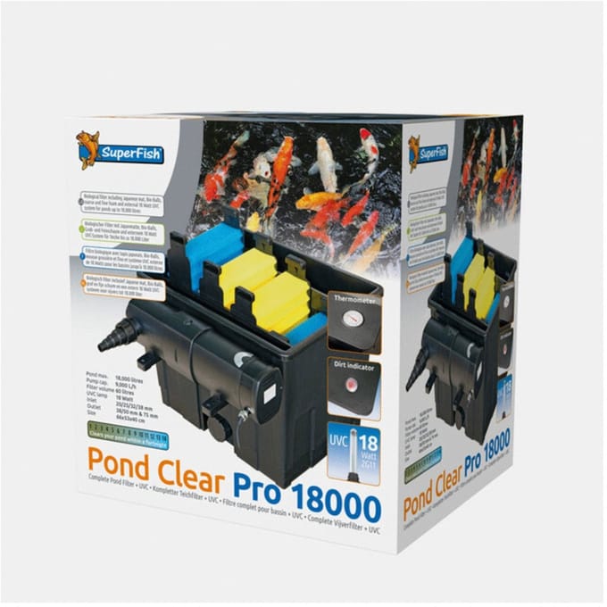 SuperFish Pond Clear Pro 18000 UVC - 9000L/h