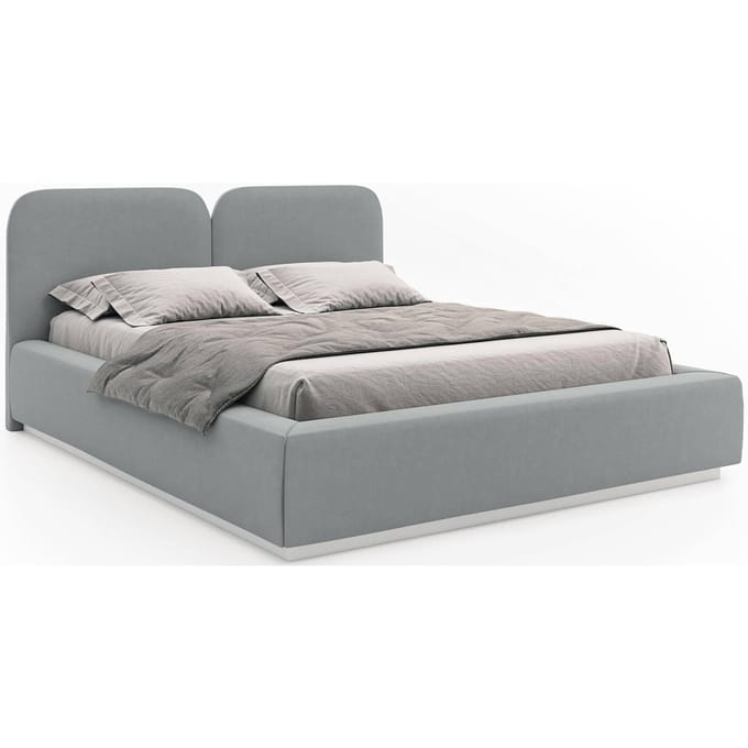 Bedframe Cremona velvet 140 x 200 cm met opbergruimte | Selsey Design