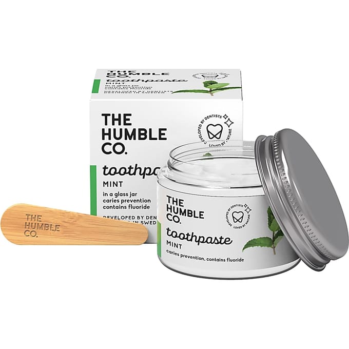 The Humble Co Tandpasta Potje - Verse Munt met fluoride - 50 ml