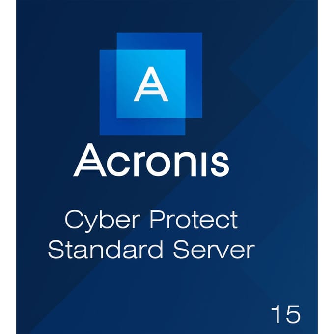 Acronis Cyber Protect Standard Server Corporate 1 Jaar Nieuwe Aankoop