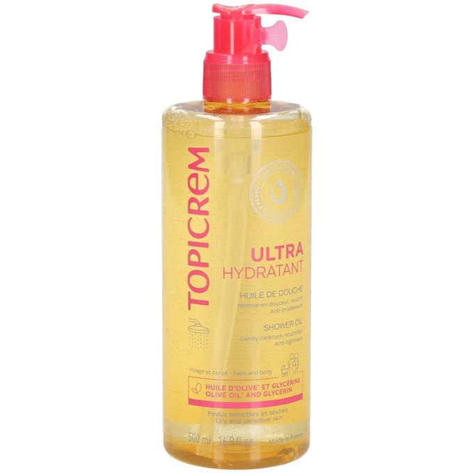 Topicrem Ultra-Hydraterende Douche Olie 500 ml