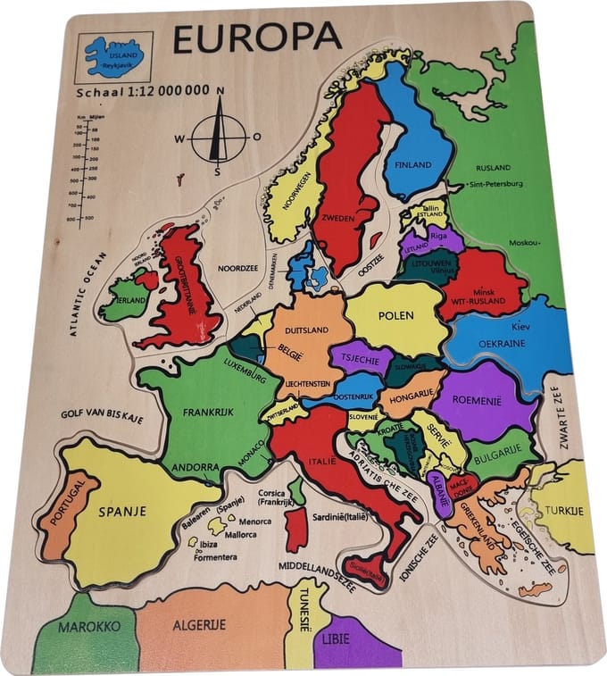 Puzzel Europa
