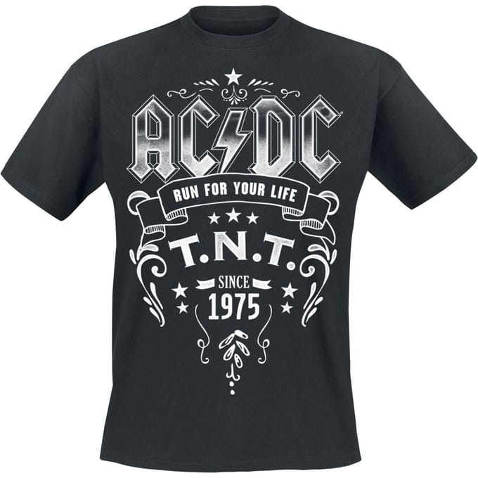 AC/DC T.N.T. Heren T-shirt - zwart - L