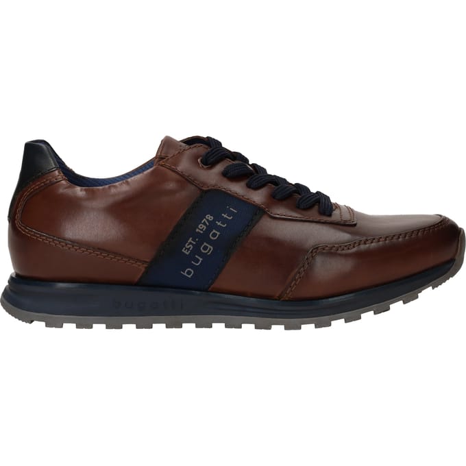 Bugatti Cirino Sneakers cognac Leer - Maat 41