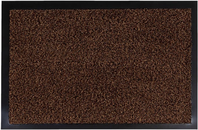 Borstelshop Deurmat Binnen - Droogloopmat - Schoonloopmat - Wasbaar - Antislip - 60 x 40 cm - Graniet