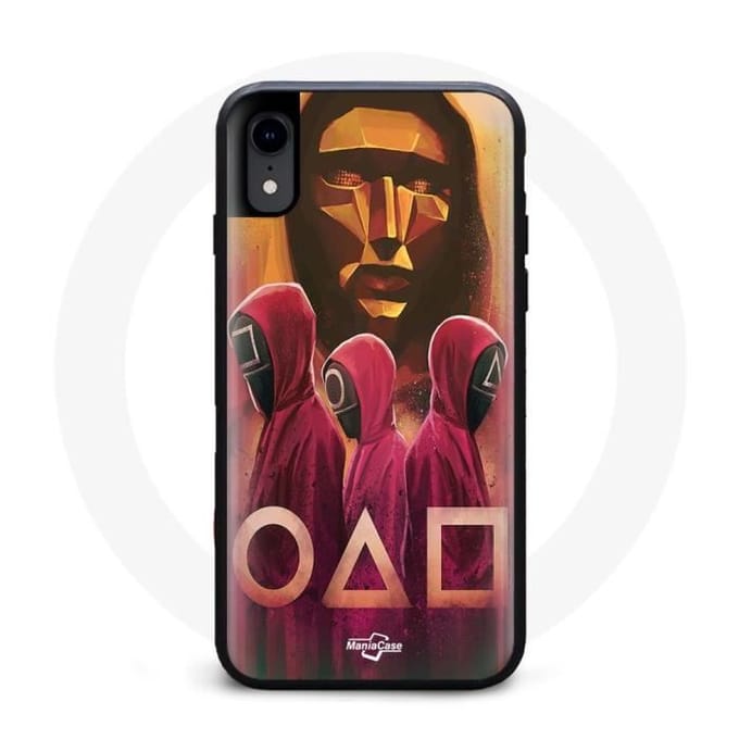 Coque Iphone X Squid Game Masks Faces