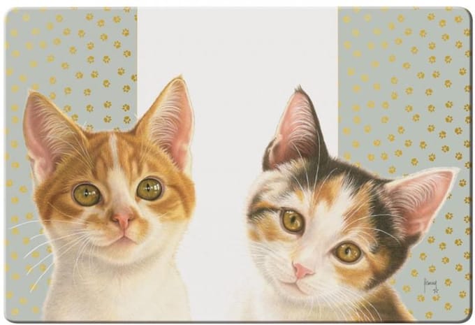 4 stuks - Placemat FRANCIENS KATTEN