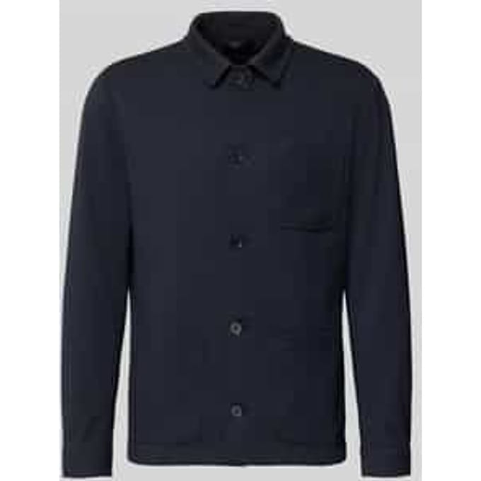 slim fit overhemdjack met kentkraag model 'DiJohn'