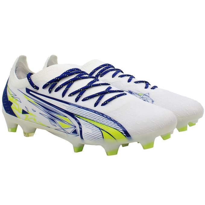 Puma Ultra Ultimate CP FG/AG Heren Witte Voetbalschoenen