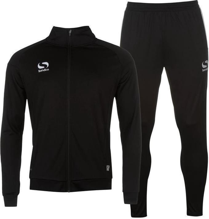 Sondico Trainingspak Kinderen - Black/White
