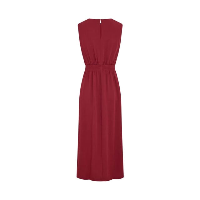 MSCH Copenhagen Mschdaria Sl Dress Dames - Jurk - Bordeaux - Maat XL