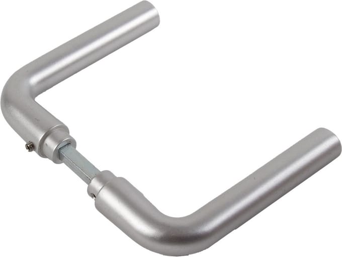 Ami Deurkruk - L-model - 131x61mm - aluminium F-1 - 38-45mm deurdikte