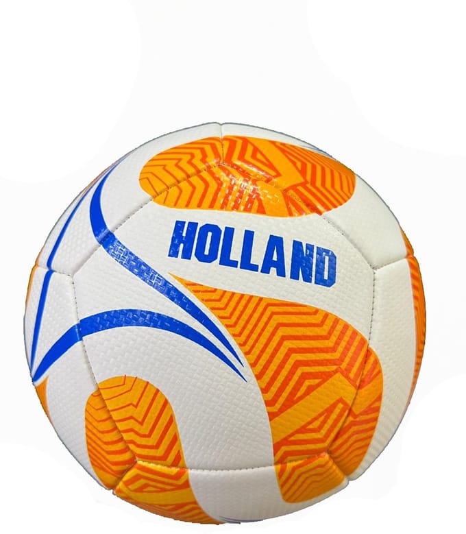 Holland / Oranje voetbal, maat 5 - 420 gram.
