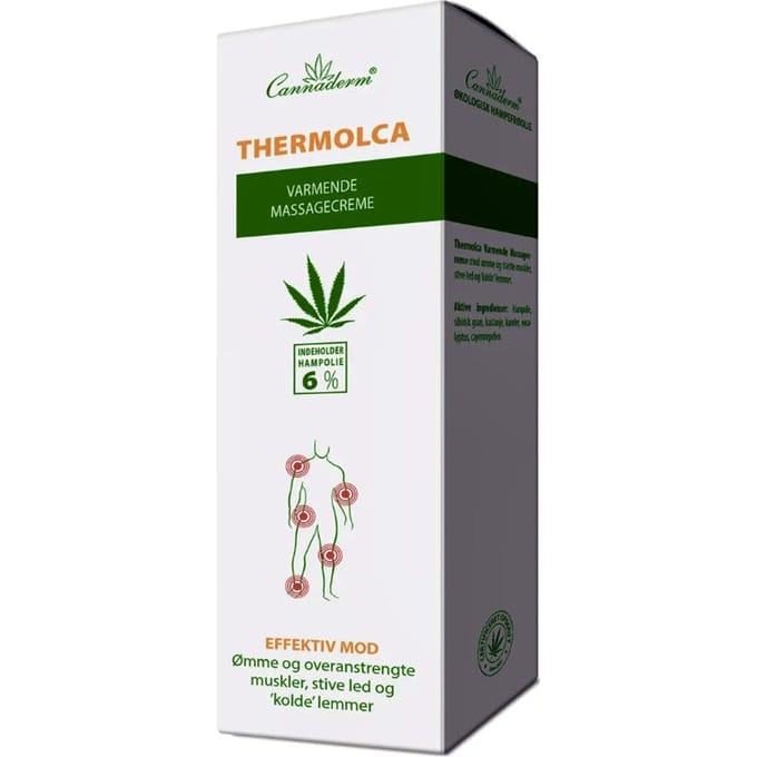 Cannaderm Thermolka Varmende Massagecreme 250 ml