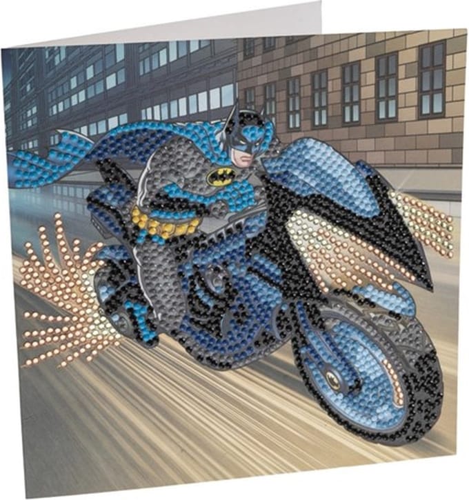 Crystal Art Card: Warner Brothers: Batman (18x18 cm)