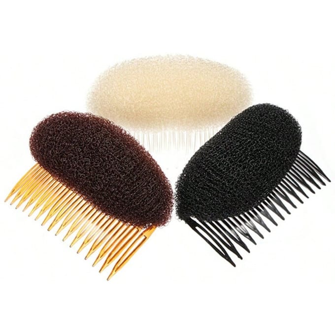 Inserts Volume Do Styler Cheveux Nid d'Abeille Outil Insérer Peigne Cheveux Beige 1PCS