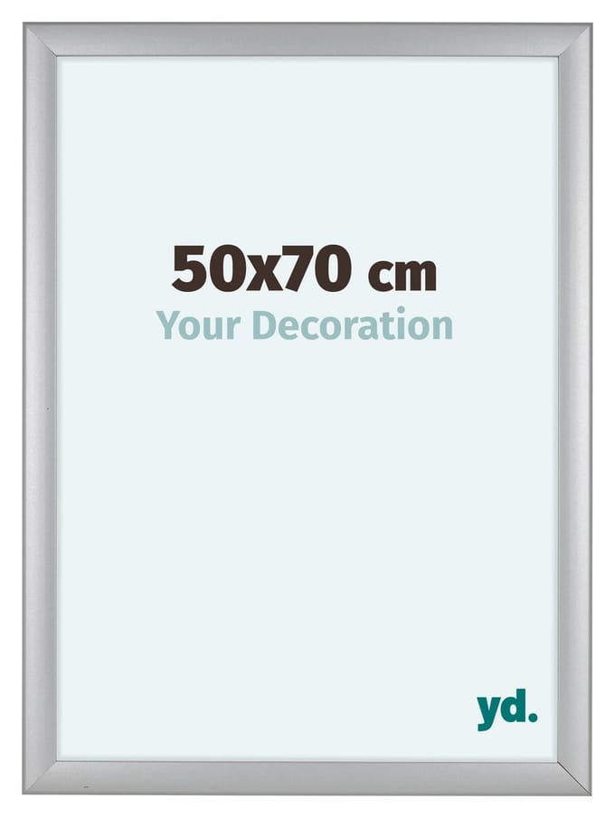 Your Decoration - Fotolijst 50x70 cm - MDF - Zilver Mat - Como