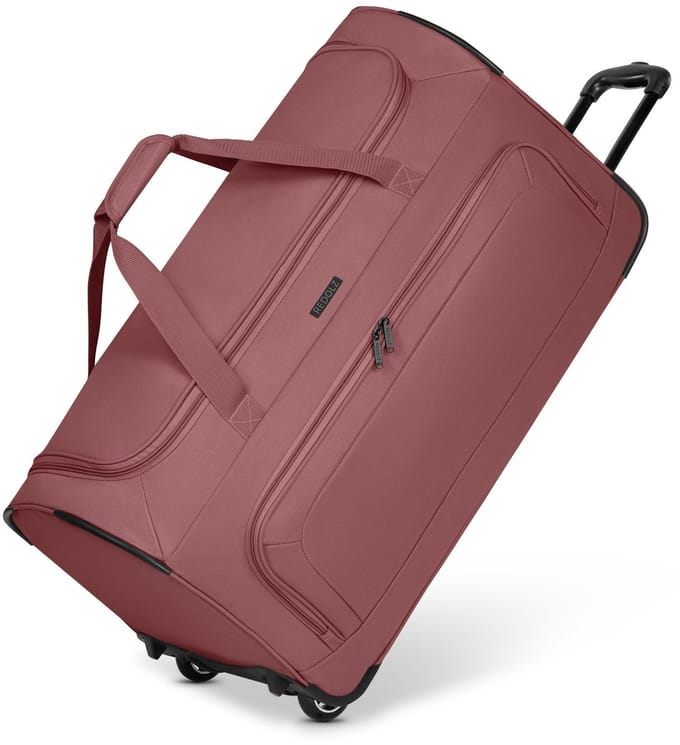REDOLZ Reistas Trolley Duffle Essentials Wheeled Duffle Rose Oud roze 71cm