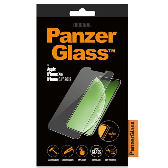PanzerGlass Screenprotector geschikt voor Apple iPhone XR Glazen | PanzerGlass Standard Fit Screenprotector - Case Friendly