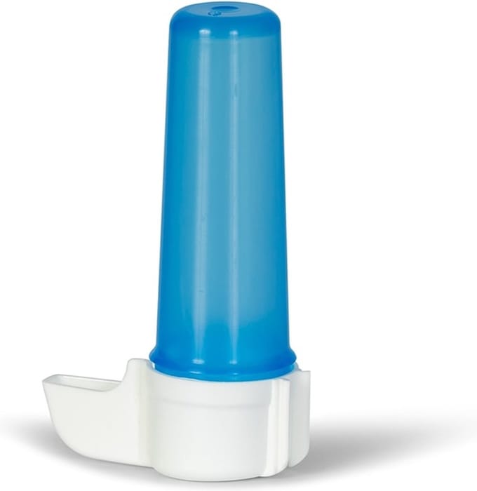 Drinkfontein 100 cc blauw flexibel - Drinkfonteinen - Benodigdheden - Servies