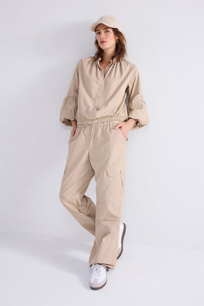 Summum Woman Trousers Taft Dune Taglia: 36 | Pantaloni cargo Outlet | Donna