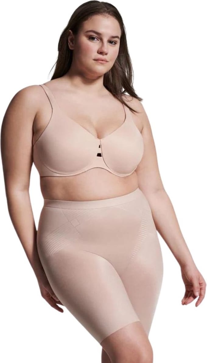 SPANXshape™ Invisible Mid-Thigh Short - Beige - Maat XL