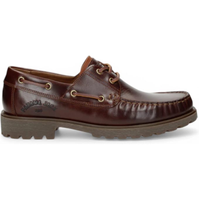 Panama Jack Heren Waterdichte Bark Bruine Leren Veteraarsjes - Boot C8