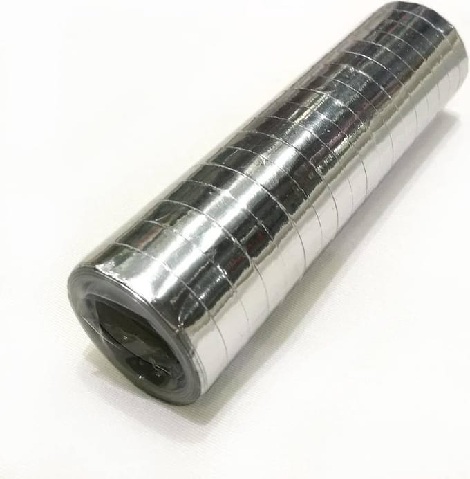 Serpentine metallic zilver