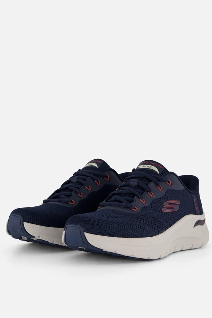 Skechers Uno Arch Fit 2.0 Sneakers blauw Textiel - Maat 40