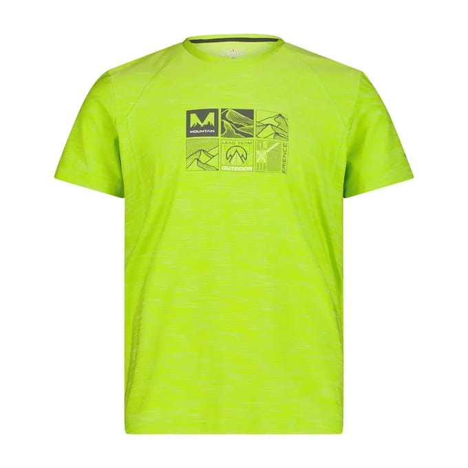 Rekbare bedrukte shirt CMP