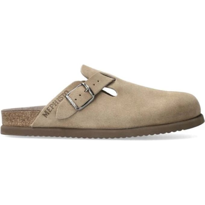 Mephisto Nathan - heren sandaal - Grijs - maat 39 (EU) 6 (UK)