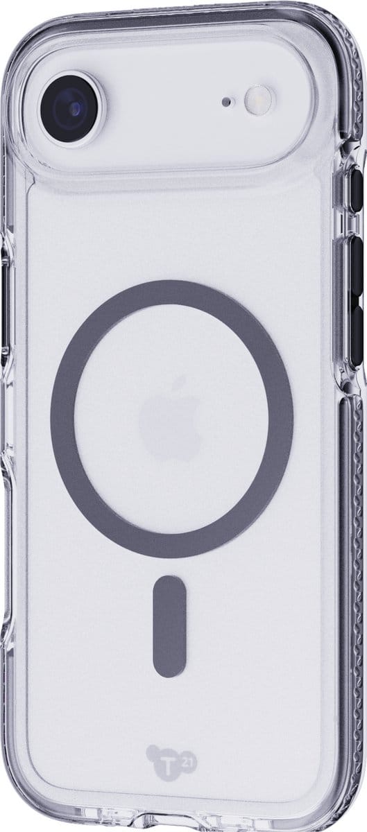 Tech21 Evo Crystal - Telefoonhoesje iPhone 17 Air - Schokbestendig - MagSafe - 4,9 meter valbestendig