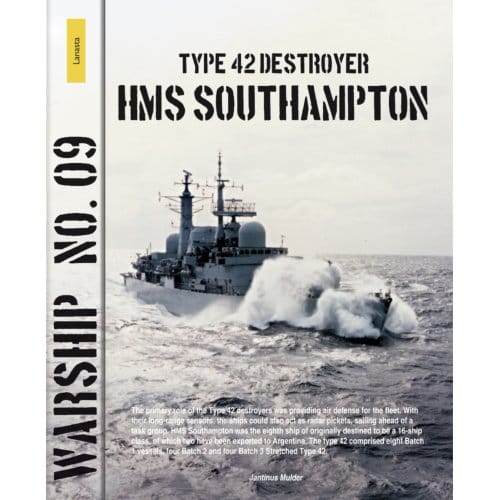 Type 42 Destroyer Southampton - Warship - Jantinus Mulder