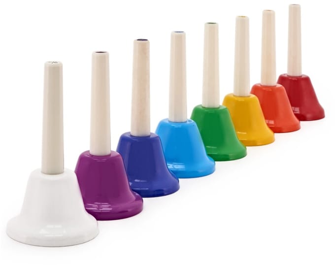 Gestemde handbel set van Gear4music