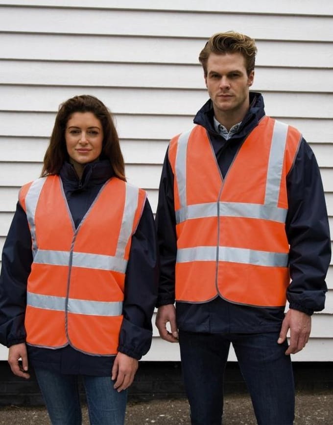 Regatta High Vis Motorway Vest RT201 - Fluorescent Orange - L/XL