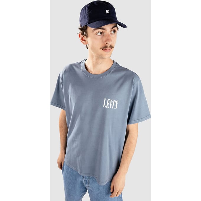 Levi's Ss Relaxed Fit Tee Ssnl Serif Logo Steam Taglia: S | Magliette basic Outlet | Uomo